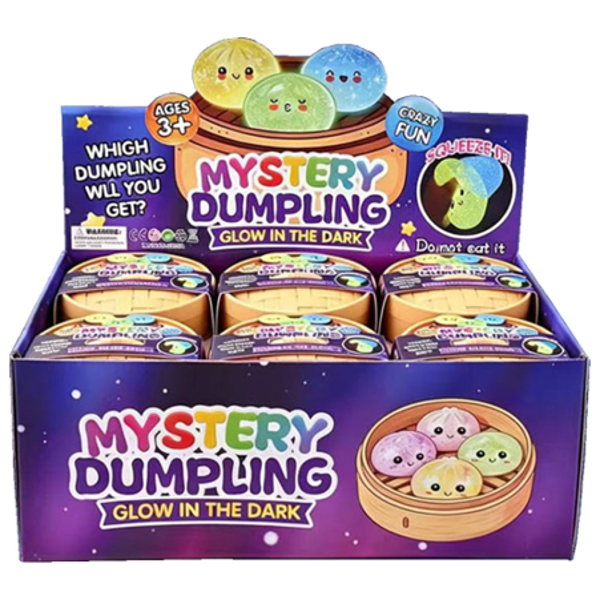 Glow in the Dark Squishy Dumpling | 9 cm