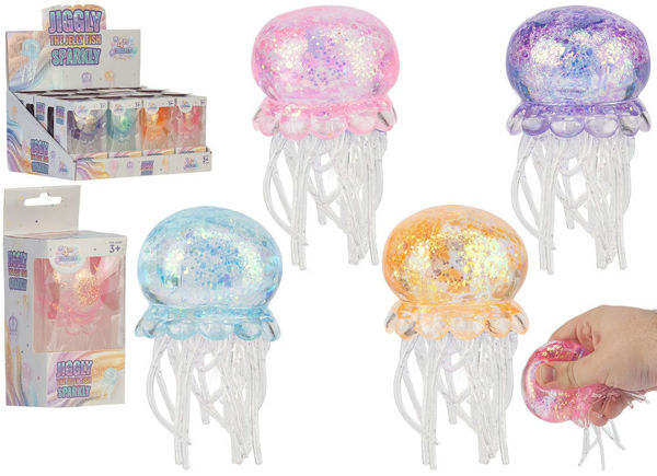 Glitter Jellyfish | 10cm | Maltose | Sugaring / Slow Rise