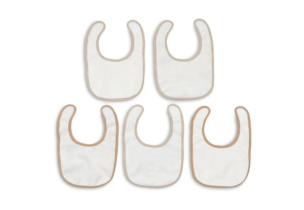 Lätzchen Jersey Wasserdicht | Woolly | 5 Stück