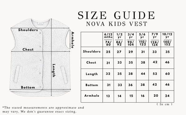 Woll Weste | Nova Latte | Kids