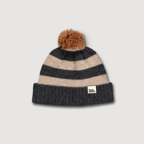 Strick Mütze | Wolle | Stripe Storm