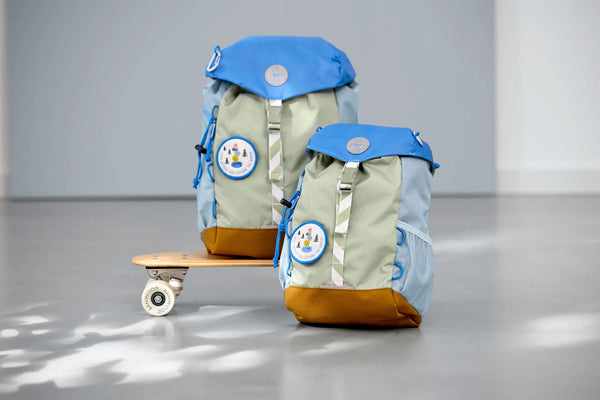 Outdoor Kinder Rucksack | 9 L | Sunny Explorer | Grün Blau