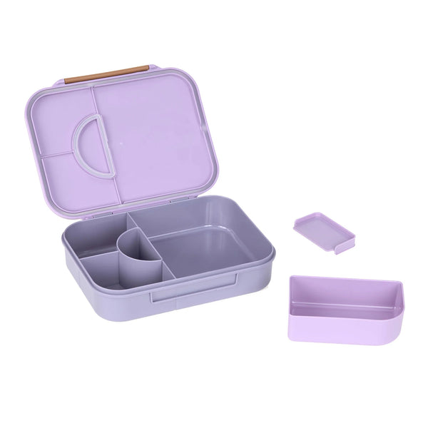 Brotdose | Bento Lunchbox | Little Gang | Herz Lila