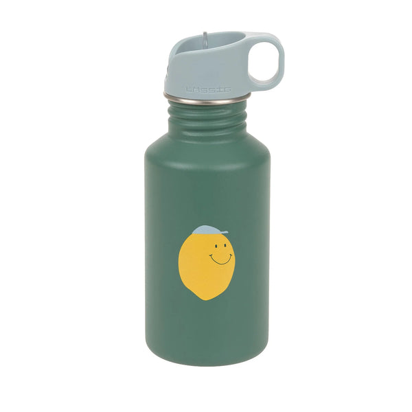 Trinkflasche | Edelstahl | 500ml | Happy Fruits | Zitrone