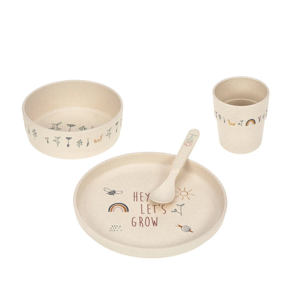 Kindergeschirr Set | Garden Explorer | Beige
