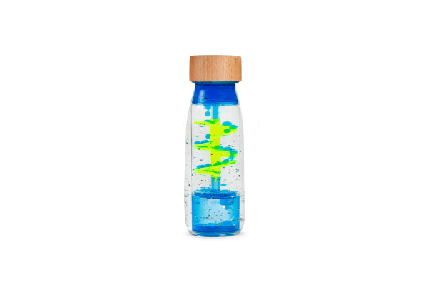 PETIT BOUM MOVE BOTTLE SPIRAL BLUE