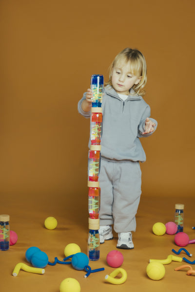 PETIT BOUM MOVE BOTTLE SPIRAL BLUE