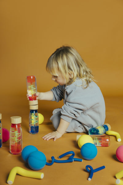 PETIT BOUM MOVE BOTTLE SPIRAL PINK