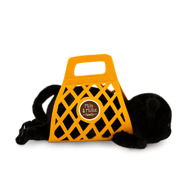 Milo & Millie Plüsch - Milo die schwarze Katze 35 cm