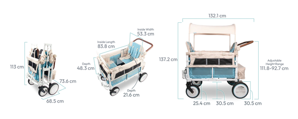 VW4 Volkswagen KinderVan | Bondi Blue