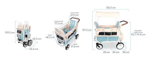 VW2 Volkswagen KinderVan | Salbei Grün