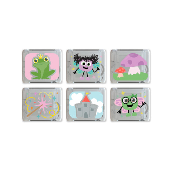 GLO PALS FANTASTIC FAIRIES 6 Cubes