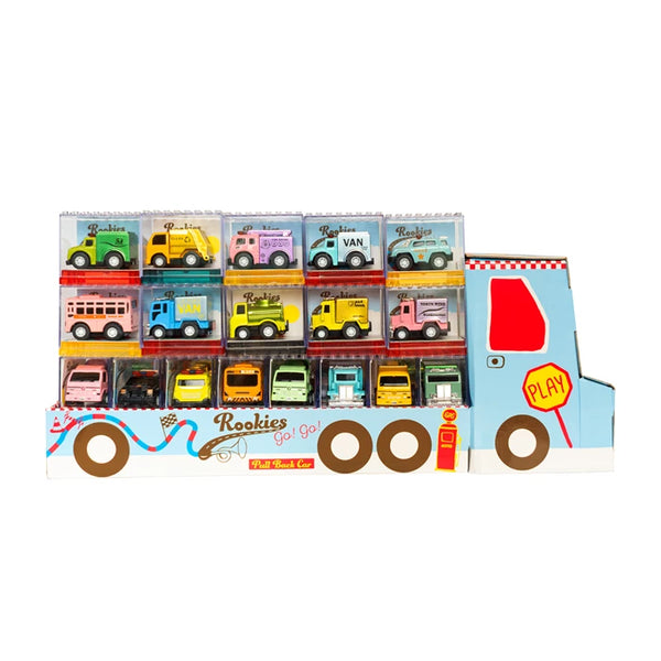 Rookies Go Go! | Pull Back Mini Flitzer