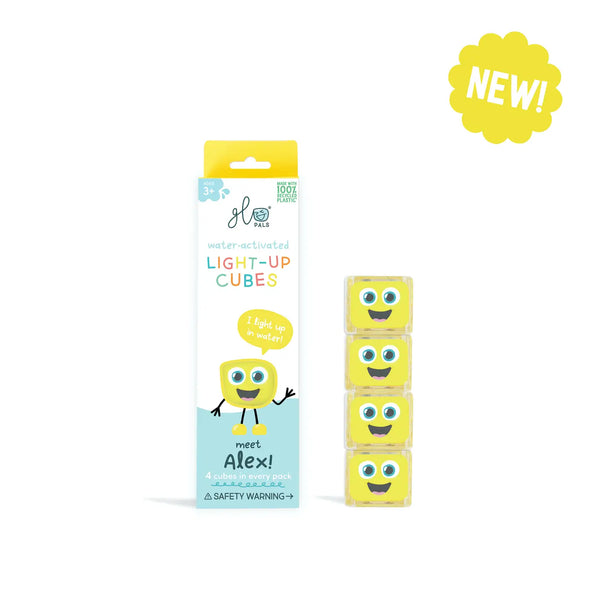 GLO PALS Alex 4 Cubes Yellow