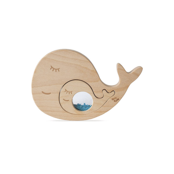 PETIT BOUM PUZZLE WHALE AND BABY