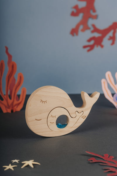 PETIT BOUM PUZZLE WHALE AND BABY