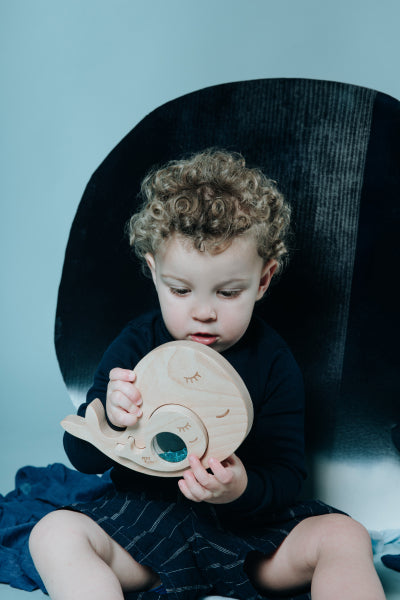 PETIT BOUM PUZZLE WHALE AND BABY