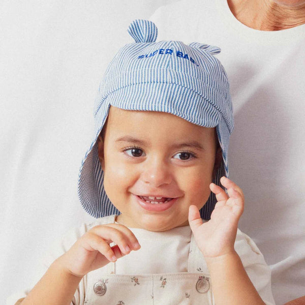 Baby Hut | UV Schutz | Super Baby | Blau