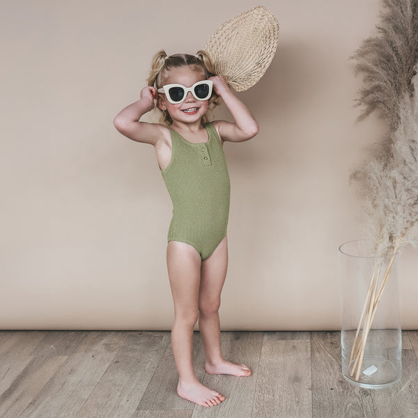 Glitter Crinkle | Swimsuit | Iguana
