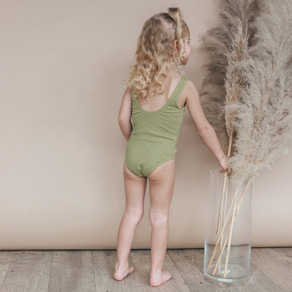 Glitter Crinkle | Swimsuit | Iguana