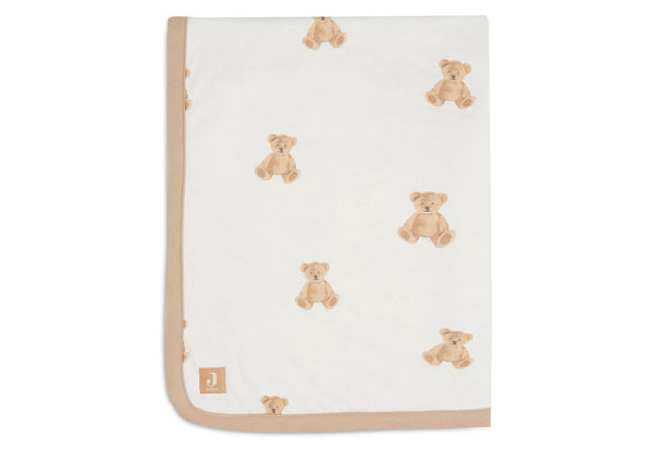 Decke | 75x100cm | 1.5 TOG | Jersey | Teddy Bear