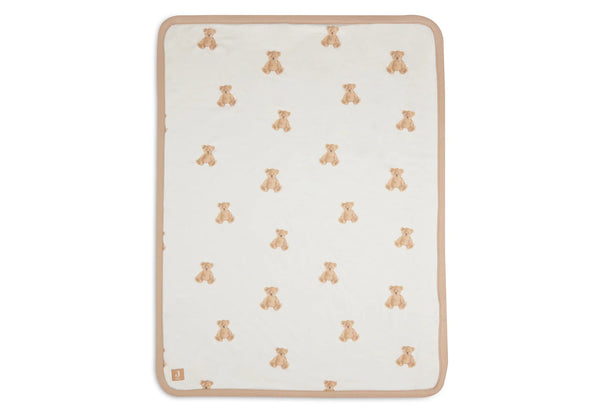 Decke | 75x100cm | 1.5 TOG | Jersey | Teddy Bear