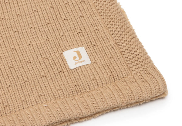 Decke | 75x100cm | 2. TOG | Knit/Fluffy | Hazel