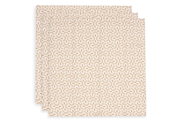 Spucktuch Hydrophil | 70x70cm |Soft Plumes | 3 Stück