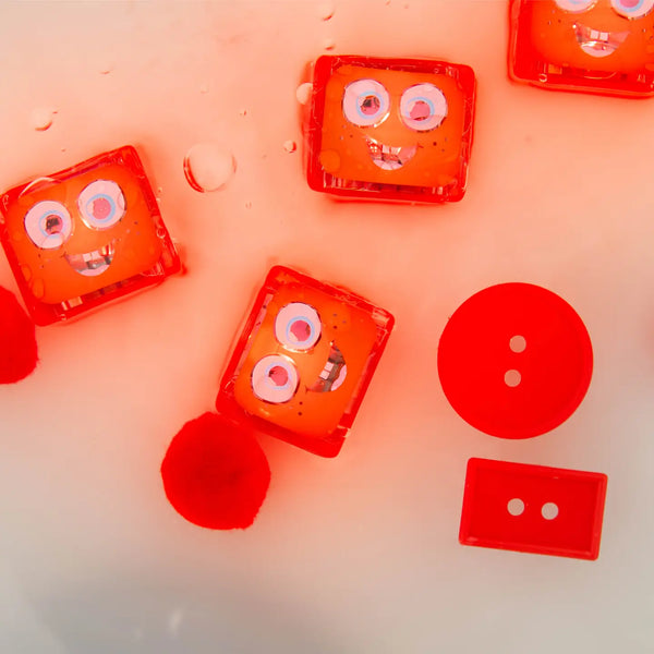 GLO PALS Sammy 4 Cubes Red