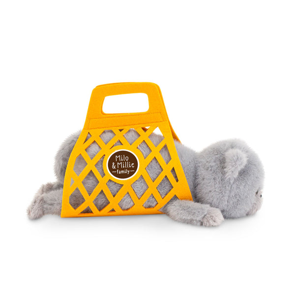 Milo & Millie Plüsch - Milo die graue Katze 35 cm