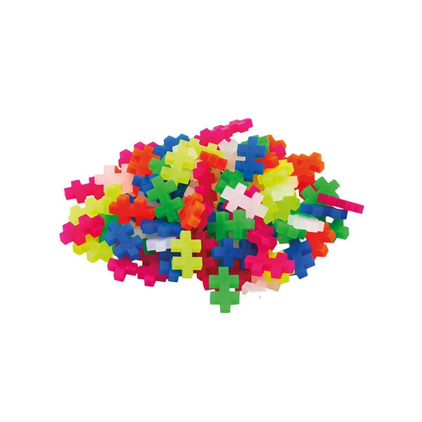 Plus Plus | 100 Kreativ Bausteine | Neon