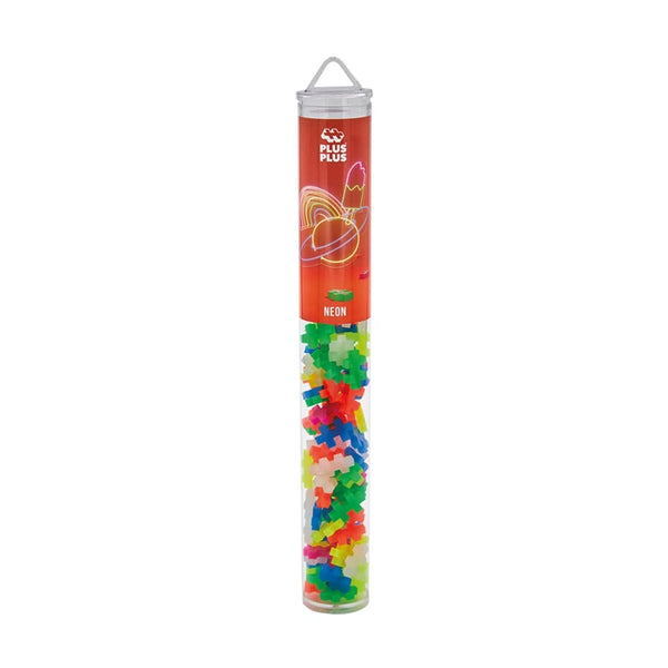 Plus Plus | 100 Kreativ Bausteine | Neon