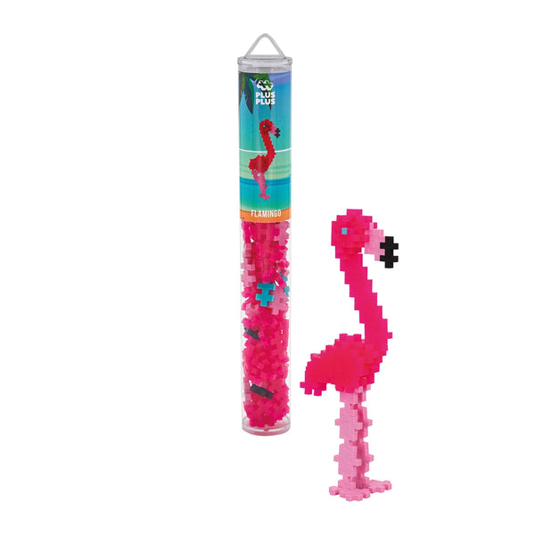 Plus Plus | 100 Kreativ Bausteine | Flamingo