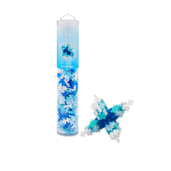 Plus Plus | 240 Kreativ Bausteine | Glitzer Frost