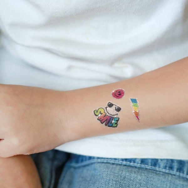 Glitzer-Tattoos 20 Stück