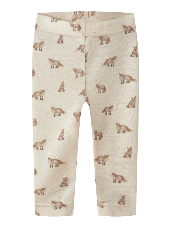 NBMNALU WO/MO SLIM LEGGING LIL | Merino