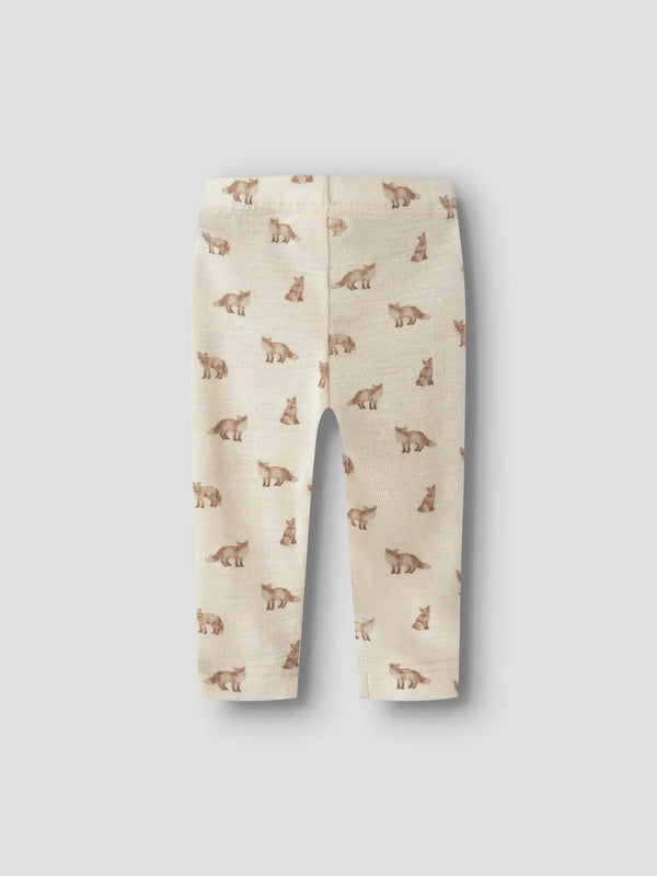 NBMNALU WO/MO SLIM LEGGING LIL | Merino