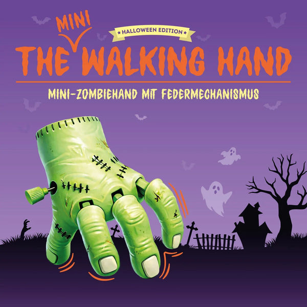 Legami | Mini-Zombiehand mit Federmechanismus | The Mini Walking Hand