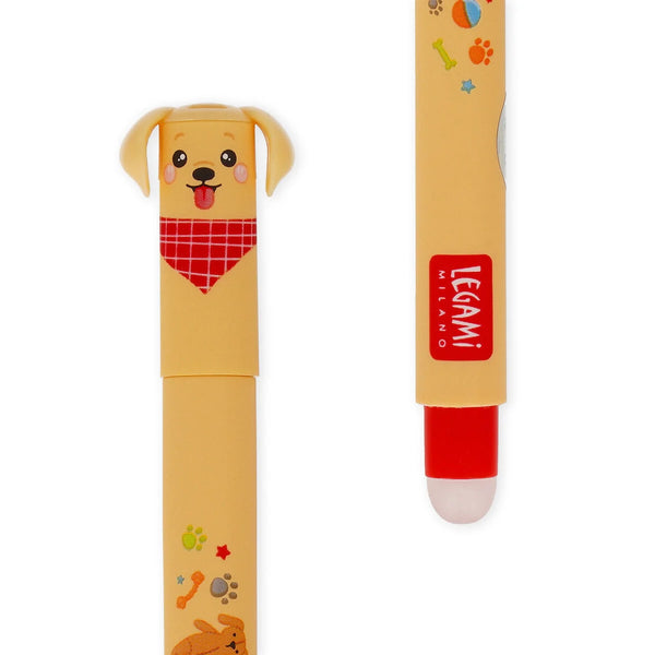 Limited Edition | Legami Set mit 3 Löschbaren Gelstiften | Erasable Pen |  Fur-ever Friends