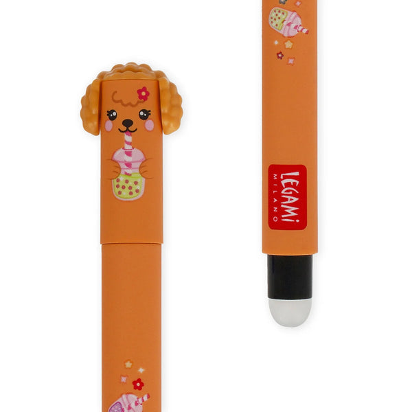 Limited Edition | Legami Set mit 3 Löschbaren Gelstiften | Erasable Pen |  Fur-ever Friends