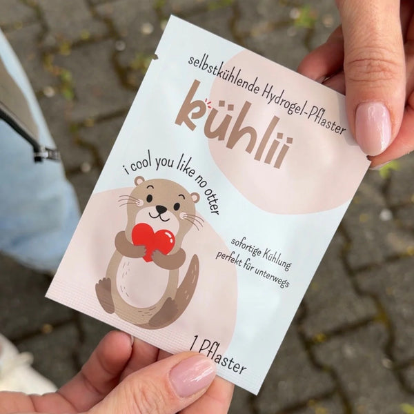 pieksmichnicht -  kühlii | Selbstkühlende Hydrogelpflaster