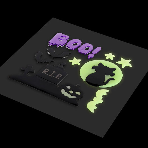 Legami | Set mit Gel-Fensteraufklebern | Windo-Glow | Boo