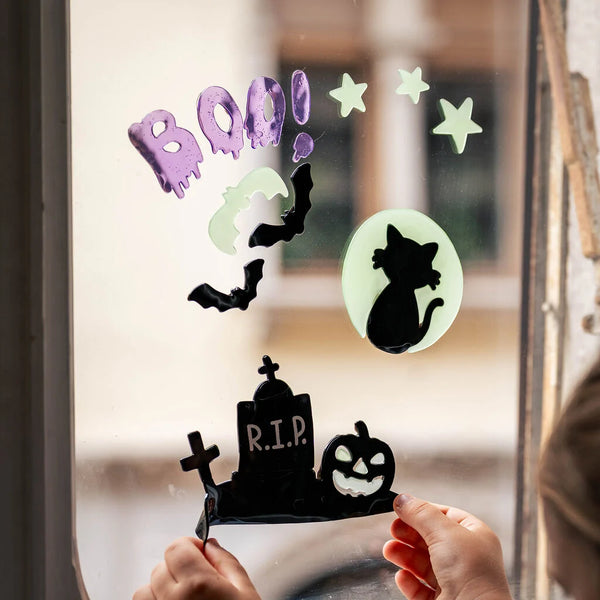 Legami | Set mit Gel-Fensteraufklebern | Windo-Glow | Boo