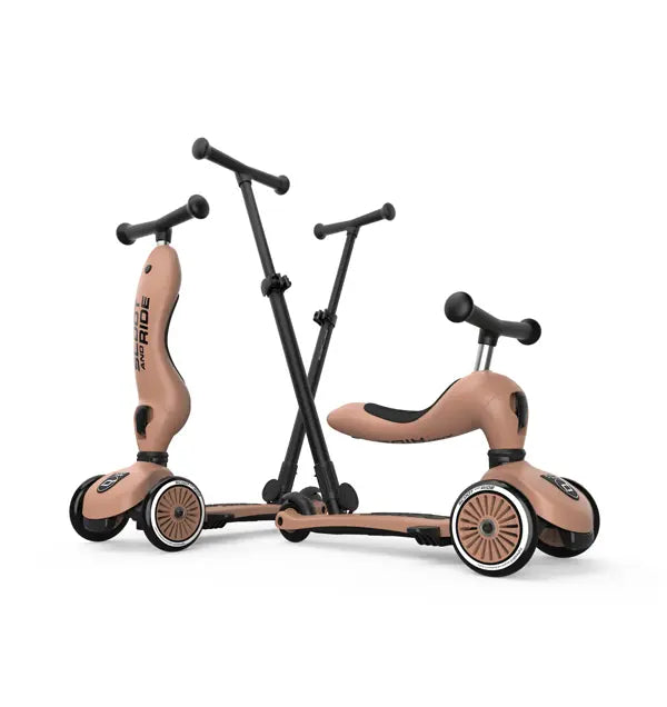 Scoot & Ride - Highwaykick 1 Push and Go Mocha