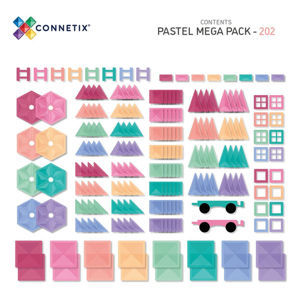 Connetix Pastel Mega Pack