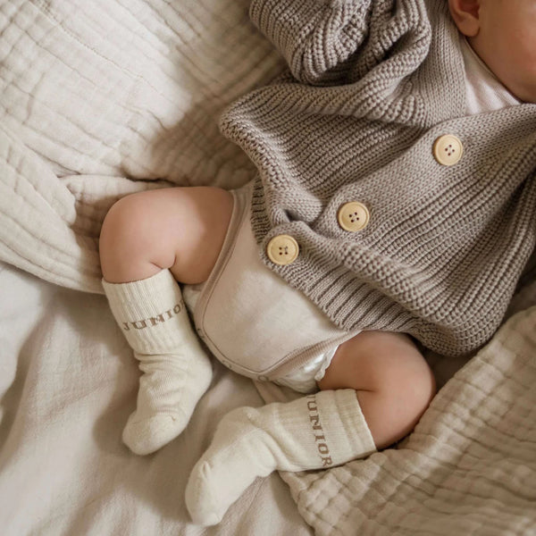Organic Socks - JUNIOR - Sand