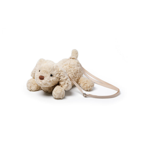 Golden Puppy Shoulder Bag | 25cm