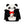 Laden Sie das Bild in den Galerie-Viewer, Legami | Plüschtier Panda "Bam-Boo" Halloween | Mini Super Soft!
