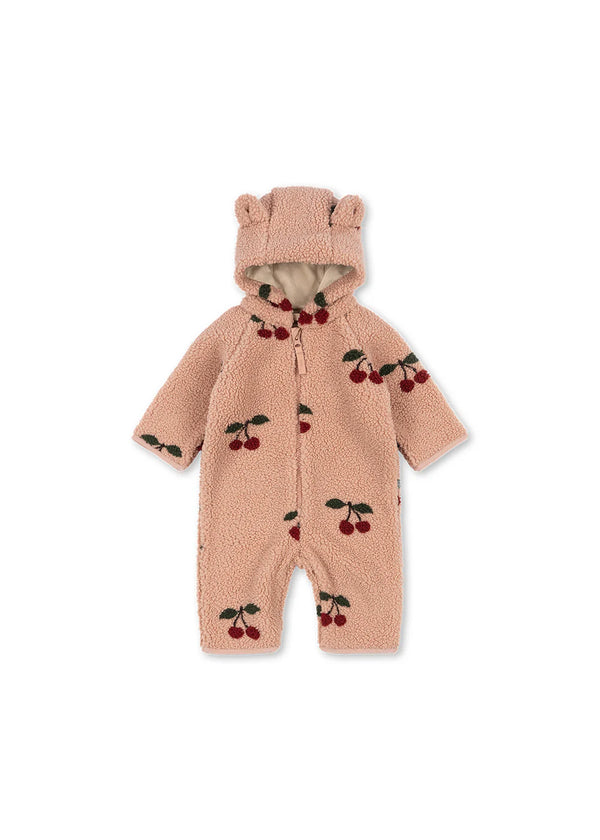 JODY TEDDY ONESIE | ma grande cerise blush