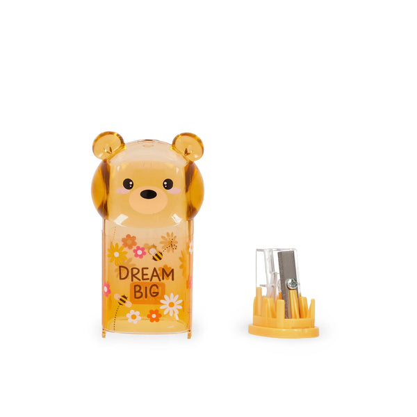 Legami | Anspitzer mit Behälter | Teddy Bear